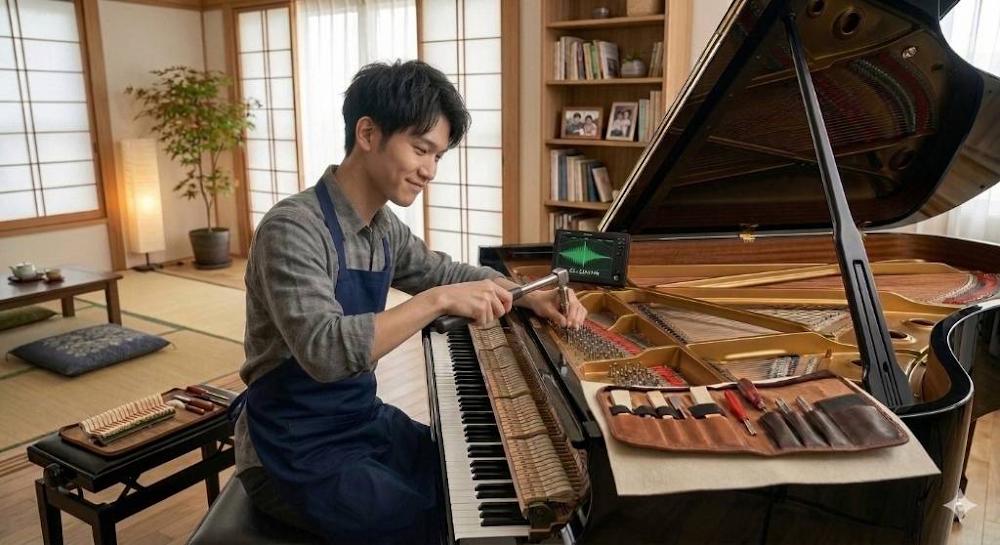 オクターヴ　ピアノ調律