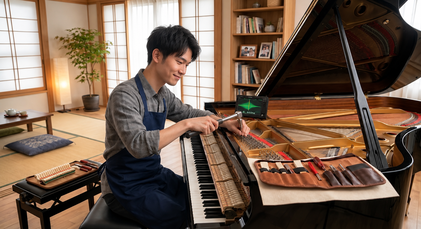 オクターヴ　ピアノ調律